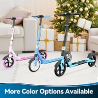 MEE GOO összecsukható roller felnőtteknek, 200mm kerekek, tárcsafék, fekete 7