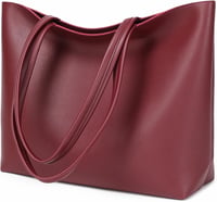 MEEGIRL női táska PU bőr shopper cipzárral és belső zsebbel munka iskolához 1