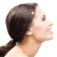 meekoo Agrafuri Geometrice de Păr Metalice 10 buc - Ornamente de Păr Minimaliste Argintii pentru Femei în 5 Stiluri Diferite, Accesorii de Păr Elegante 3