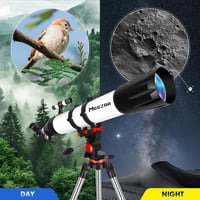 MEEZAA 90mm Refraktor Teleszkóp 800mm Csillagászati Megfigyeléshez 7