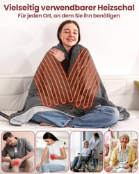 Mefine elektromos takaró 180x100cm 6 hőfok 4 időzítő automatikus kikapcsolás 3