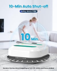 Mefine Hordozható LED Hőprés 23x23cm Időzítővel, Gyors Felmelegedés Pólókhoz Táskákhoz Kézművességhez 1200W 4