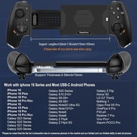 Megadream USB-C Mobilgamepad iPhone/Android Hall-Joystick PS5/PS4/Xbox/PC 6