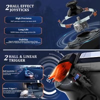 Megadream USB-C Mobilgamepad iPhone/Android Hall-Joystick PS5/PS4/Xbox/PC 5