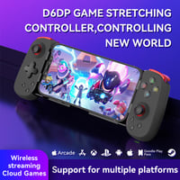 Megadream Wireless Bluetooth Gamepad iPhone Android iOS Switch PC PS játékhoz fehér 8
