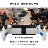 Megadream Wireless Gamepad iPhone iPad Android Tablet Switch PS4 PC Fehér - White 5