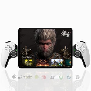 Megadream Wireless Gamepad iPhone iPad Android Tablet Switch PS4 PC Fehér - White