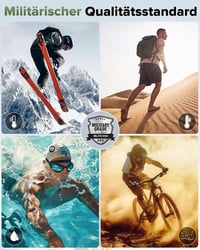 MEGALITH Okosóra Férfiaknak - IP68 Vízálló Fitness Tracker, Lépésszámláló, Telefon Funkcióval, LED Lámpával, Android és iOS Kompatibilis Ker 7