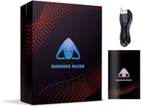 megoo LED Maszk Bluetooth Gesztusfelismeréssel Karneválra Halloween Cosplay Partira 8