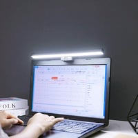 Meichoon LE11 Fekete Monitor Világítás - USB LED Lámpa Képernyőhöz, 3 Fénymód, Állítható Fényerő, Szemvédelem, Asztali Olvasólámpa Irodai Mu 7