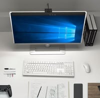 Meichoon LE11 Fekete Monitor Világítás - USB LED Lámpa Képernyőhöz, 3 Fénymód, Állítható Fényerő, Szemvédelem, Asztali Olvasólámpa Irodai Mu 5