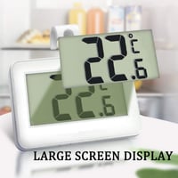 Meichoon UD05 Digitális Hűtőszekrény Hőmérő Vízálló Kijelzővel és Állvánnyal 3