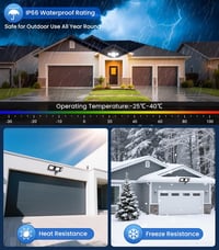 MEIHUA 100W LED Reflektor Mozgásérzékelővel Távirányítóval IP66 Vízálló Kültéri Lámpa 5