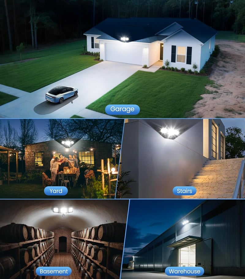 MEIHUA 100W LED Reflektor Mozgásérzékelővel Távirányítóval IP66 Vízálló Kültéri Lámpa