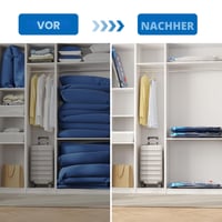 MEIQIHOME 16-dielna súprava vákuových vreciek s elektrickou pumpou – 4J/4L/4M/4S – na stlačenie oblečenia, sťahovanie, cestovanie a skladovanie 6