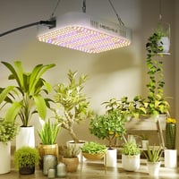 MEISHILE 1200W Dimmable LED Növénylámpa Teljes Spektrum VEG Bloom Quantum Edition 8