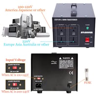 MEISHILE 2000W feszültségváltó 220V-110V átalakító transzformátor 4