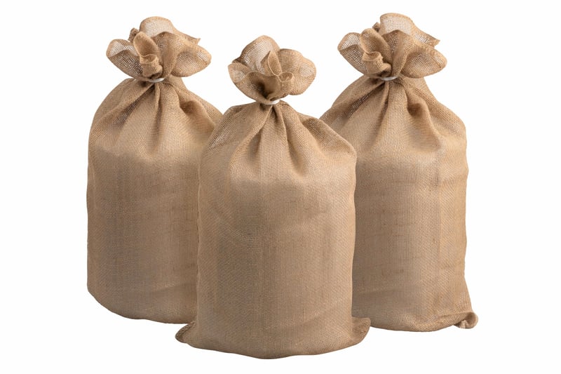 Sac de iută Meister 100x60 cm – 3 buc. – Sac pentru cartofi fabricat 100% din iută