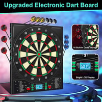 Mejasg Profi Darts Tábla Acél Dartboard 6 Fém Nyíllal Felnőtteknek 3