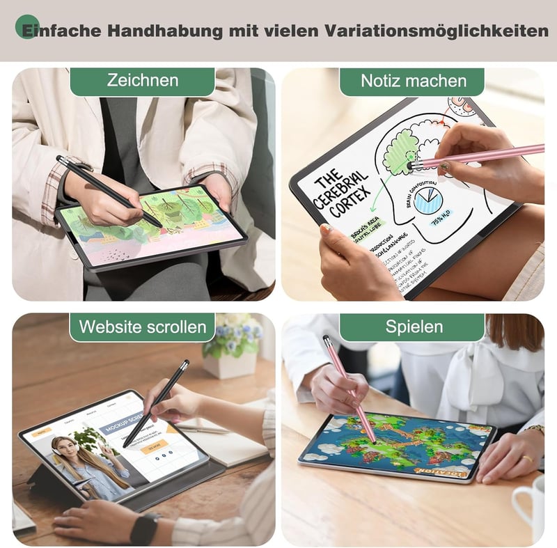MEKO 2 darabos érintőceruza készlet iPhone iPad Samsung Huawei Xiaomi tablethez