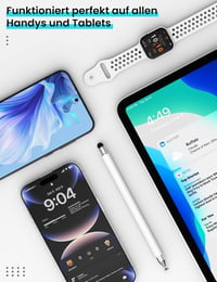 MEKO 3az1-ben mágneses stylus toll iPhone iPad Samsung Huawei Xiaomi érintőképernyőhöz 4