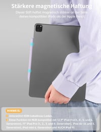 MEKO Digitális Ceruza iPad-hez 2018-2024, Gyorstöltés, Tenyérérzékelés és Dőlésérzékelés, iPad Pro 13/12.9/11 hüvelyk, iPad 10-6 Gen, Mini 6 5