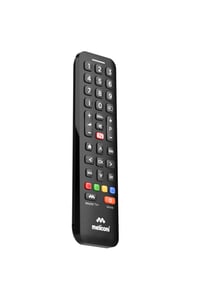 Univerzálny diaľkový ovládač Meliconi Easytel TV+ pre TV a Smart TV, čierny, rýchle tlačidlá Netflix a Home, detská poistka, jednoduché programovanie 2