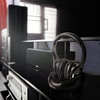 Meliconi HP600 Pro vezeték nélküli TV fejhallgató töltőbázissal - fekete 7