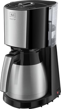 Melitta 1017-08 Enjoy Toptherm Filter Coffee Machine, Stainless Steel, Black 1
