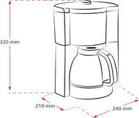 Melitta Aroma Selector Look V Perfection kávéfőző 1,25 literes 5