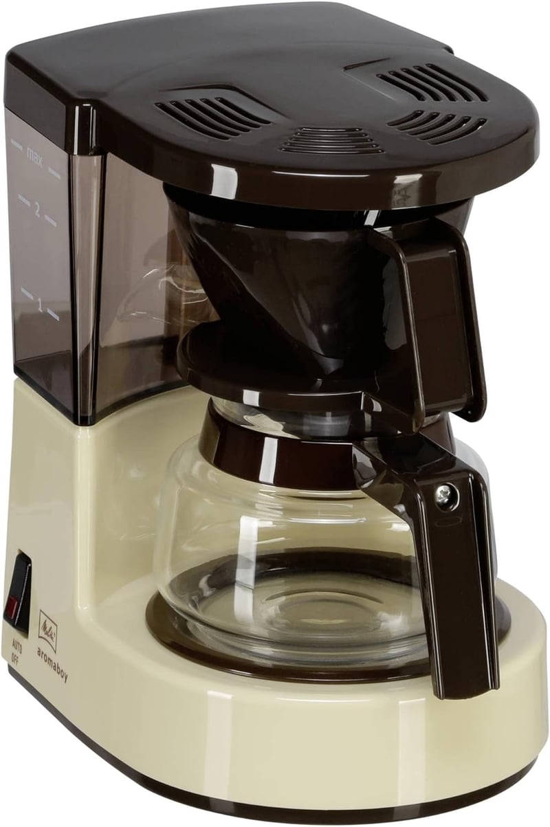Melitta Aromaboy Filteres Kávéfőző Üvegkancsóval 2 Csészés