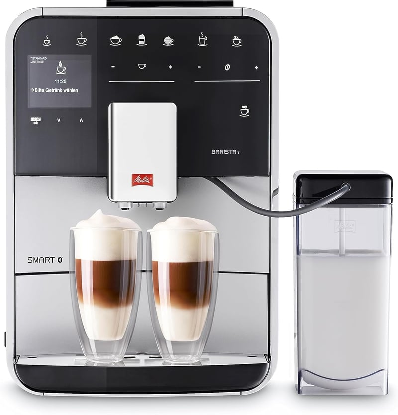 Melitta Caffeo Barista T Smart automata kávéfőző - ezüst/fekete