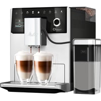Espressor automat Melitta CI Touch cu sistem de lapte, râșniță integrată și spumator de lapte, Espresso și Cappuccino, 1,8 L, Argintiu 2