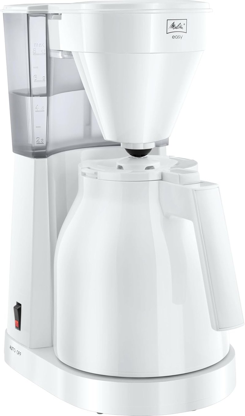 Melitta Easy Therm II 1050W fehér szűrős kávéfőző automata