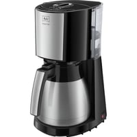 Filtračný kávovar Melitta Enjoy Top Therm s nerezovou termoskou – čierna/brúsená oceľ 1