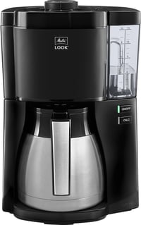 Melitta Look Therm Filter Coffee Maker with Thermal Jug and Removable Water Tank for up to 10 Cups of Coffee, Black 1