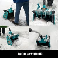 Mellif 18V Makita akkus hótolómaró 900W, 33,5cm munkaszélesség 6