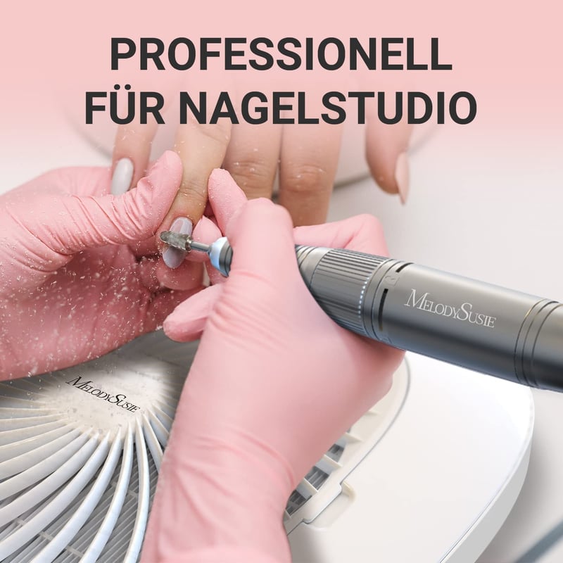 MelodySusie DR-3011 Körmös Porszívó Szűrővel, Professzionális Porfelszívó Manikűrhöz