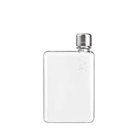 memobottle A6 Plochá Fľaša 375ml - BPA Free Fľaša na Pitie s Kovovým Vzhľadom na Tréning a Každodenné Použitie 1