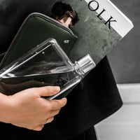 memobottle A6 Lapos Kulacs 375ml - BPA Mentes Fémhatású Ivópalack Edzéshez és Mindennapi Használatra 3