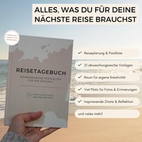 Jurnal de călătorie memoriecation de completat – Jurnal de călătorie inspirațional pentru vacanțe, călătorii în lume sau city break-uri – Cadoul perfect pentru exploratori – A5 3