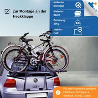 Nosič bicyklov Menabo Steel Bike – Bezpečný a stabilný držiak na bicykle na auto 3