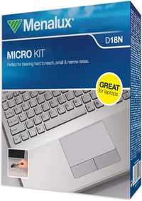 Menalux D18N Micro Fúvóka Szett 7 Részes Adapter Tárolóval Porszívóhoz 6