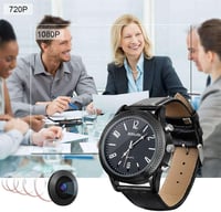 Menborn Okosóra Fekete Bőr Szíjjal - Leather Strap 3