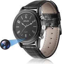 Menborn Okosóra Fekete Bőr Szíjjal - Leather Strap 1