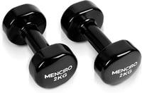 MENCIRO 2 kg-os Súlyzó Pár Edzéshez és Erőnléthez Otthoni Edzőteremhez 1