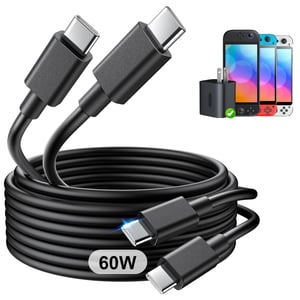 MENEEA USB-C kabel za Nintendo Switch 2, 60W, 1,5 m - 4 x 2 komada
