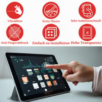 Univerzálna matná ochranná fólia MENUY A4 HD, 4 ks, strihateľný PET materiál, antireflexná ochrana pre GPS, fotoaparáty, hodinky, tablety a iné displeje 5