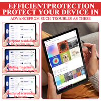 Univerzálna matná ochranná fólia MENUY A4 HD, 4 ks, strihateľný PET materiál, antireflexná ochrana pre GPS, fotoaparáty, hodinky, tablety a iné displeje 4