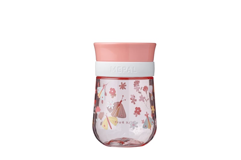 Pahar de învățare Mepal 360° pentru copii mici, de la 9 luni - Model Little Farm - Anti-scurgere, fără BPA, lavabil în mașina de spălat vase